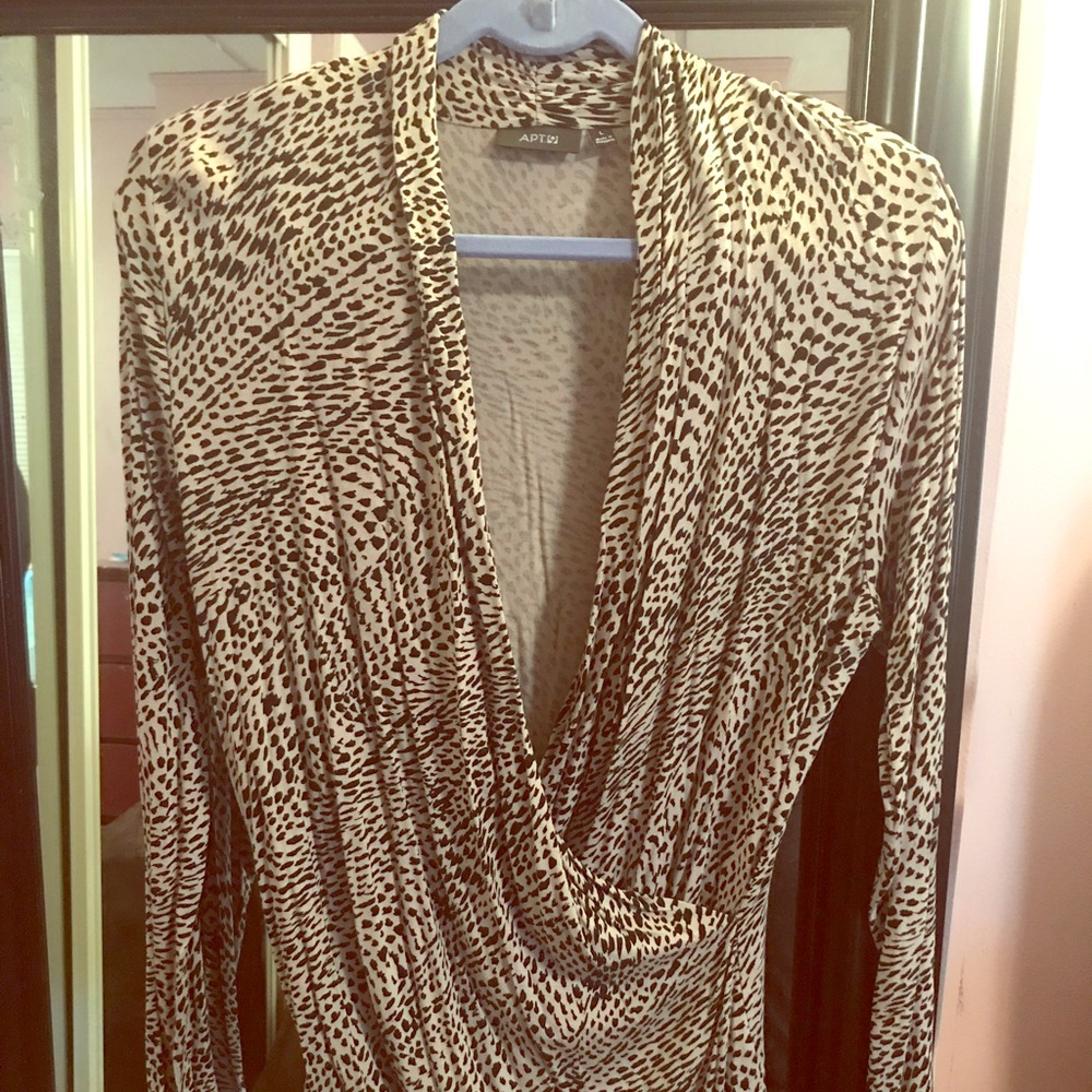 Plunge Neck Blouse